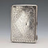 1889 British antique sterling silver double door card case, 73g, Minshull & Latimer