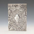 1837 British antique sterling silver card case 63g Gervase Wheeler
