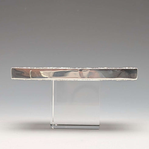 1837 British antique sterling silver card case 63g Gervase Wheeler