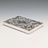 1837 British antique sterling silver card case 63g Gervase Wheeler