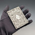 1837 British antique sterling silver card case 63g Gervase Wheeler