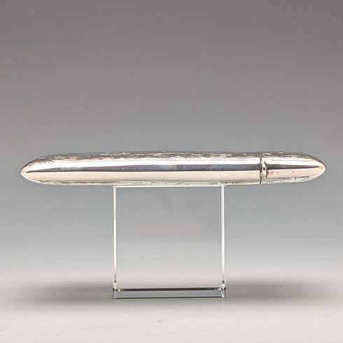 1902 British antique sterling silver card case, 81g, Joseph Rodgers