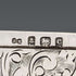 1902 British antique sterling silver card case, 81g, Joseph Rodgers