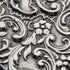 1902 British antique sterling silver embossed card case, 52g, Henry Matthews