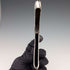 1902 British antique sterling silver embossed card case, 52g, Henry Matthews