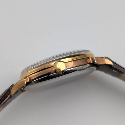 1960年代頃 英国ヴィンテージ スミス 腕時計 SMITH DeLux 15石機械式 動作良好