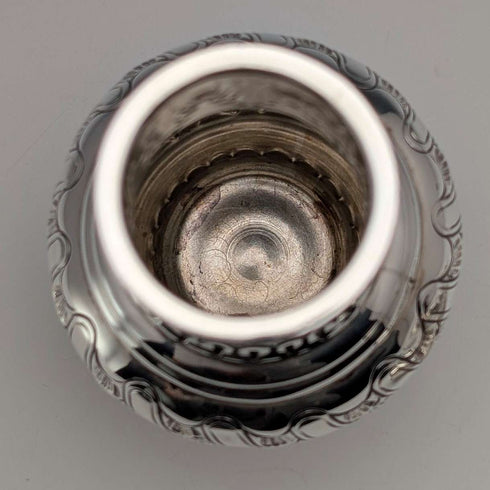 1910 British antique sterling silver sugar shaker 151g Robert Stewart