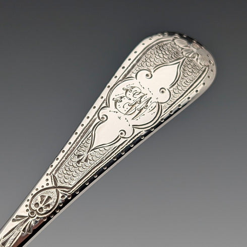 19 世紀中葉英國古董鍍銀清潔餐具一對,裝在托馬斯威爾金森 (Thomas Wilkinson) 箱中