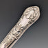 1973 British Vintage Sterling Silver Handle Dessert Fork x6 Harrison Brothers Case Included