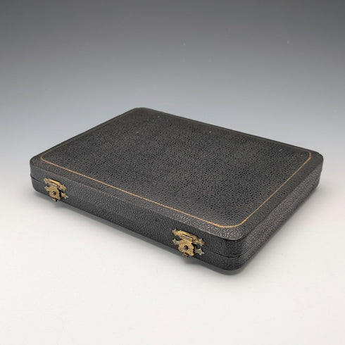 1961年 英国ヴィンテージ 純銀ハンドル ティーナイフx6 FB ケース入