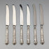 1961 British Vintage Pure Silver Handle Tea Knife x6 FB Case