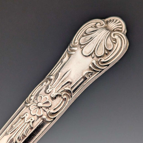 1961 British Vintage Pure Silver Handle Tea Knife x6 FB Case