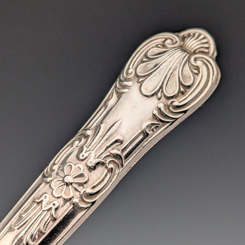 1961年 英国ヴィンテージ 純銀ハンドル ティーナイフx6 FB ケース入