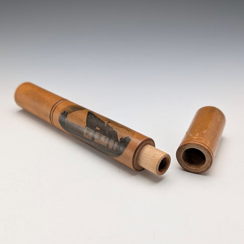 英国アンティーク 本型木製ボックス & モークリンアイテム3個セット