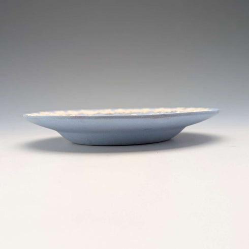 British Vintage Wedgwood Jasperware Dish Pale Blue
