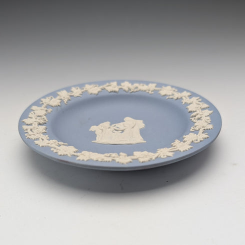 英國復古 Wedgwood 碧玉盤淡藍色