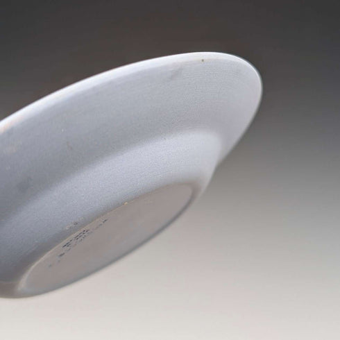 British Vintage Wedgwood Jasperware Dish Pale Blue