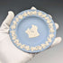 British Vintage Wedgwood Jasperware Dish Pale Blue