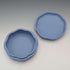 Vintage British Wedgwood Jasperware Round Box for Small Items, Pale Blue