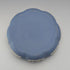 Vintage British Wedgwood Jasperware Round Box for Small Items, Pale Blue