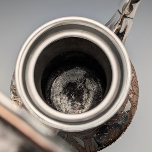 1830年頃 英国アンティーク オールドシェフィールドプレート製 コーヒーポット