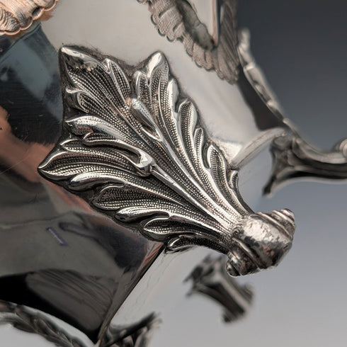 1830年頃 英国アンティーク オールドシェフィールドプレート製 コーヒーポット