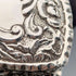 1892 British antique sterling silver heart-shaped box, 25g