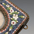 Antique Micro Mosaic Decorated Brass Small Photo Frame, Photo Frame/Portrait