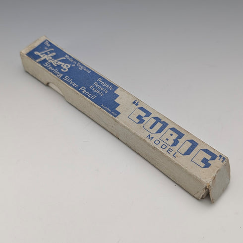 英國復古終身純銀自動鉛筆,附紙盒和說明書