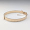 British vintage 9ct gold rolled gold bangle/bracelet Henry Griffith and Sons