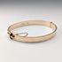British vintage 9ct gold rolled gold bangle/bracelet Henry Griffith and Sons