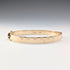 British vintage 9ct gold rolled gold bangle/bracelet Henry Griffith and Sons