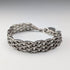 1976 British Vintage Sterling Silver Gate Style Bracelet 27g LC