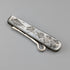 1903 British antique white mother-of-pearl handle, pure silver button hook, Villiers & Jackson