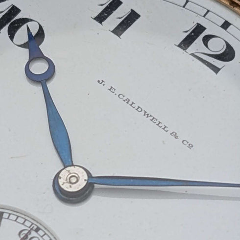 Circa 1915 Antique Vacheron Constantin Pocket Watch 14K Solid Gold Case JECaldwell In good working order