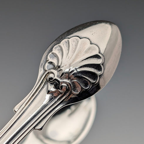 1827年 英国アンティーク 純銀製シュガートング 64g WC