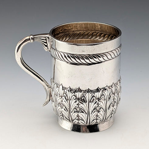 1894 年英國古董純銀馬克杯 141 克 Josiah Williams & Co