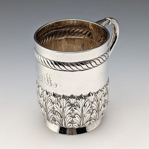 1894 年英國古董純銀馬克杯 141 克 Josiah Williams & Co