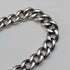 Circa 1900 British antique sterling silver Albert chain, 41g, sterling silver lion passant fob