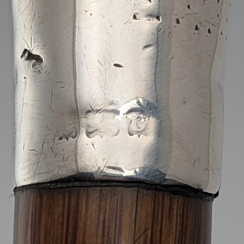 1902 年英國古董純銀手拿包手杖 88 公分 J Howell&Co