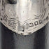 1923 年英國古董男士彎柄純銀裝飾手杖 94 公分 Kendall&Sons