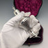 1892 British antique sterling silver sugar shaker pair, 145g total, Possibly Sibray Hall & Co, case included