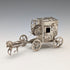 1907 年英國古董純銀馬車微型 72 克 Boaz Moses Lendeck