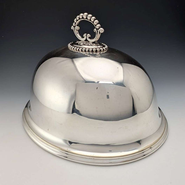 英國古董銀盤小鐘形鐘形 Mappin&Webb