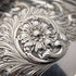 Circa 1902 British antique silver plate roll-top breakfast dish by HENRY STRATFORD