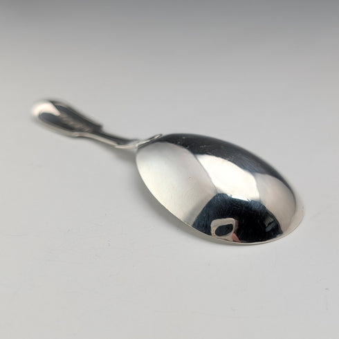 19世紀中頃 英国アンティーク 純銀製 ティーキャディースプーン Reid&Sons