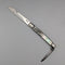 Antique British white mother-of-pearl handle double blade penknife