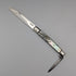 Antique British white mother-of-pearl handle double blade penknife
