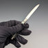 Antique British white mother-of-pearl handle double blade penknife