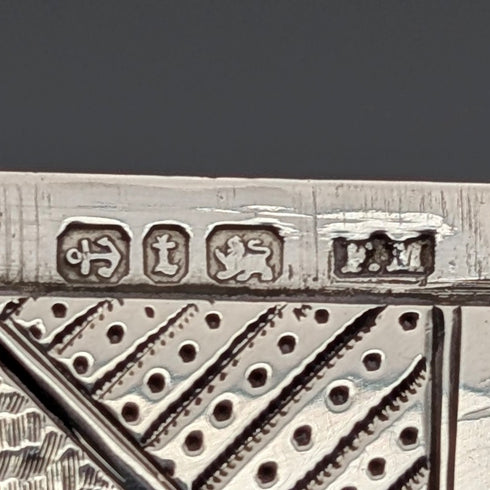 1893 英國古董純銀卡包 56 克 Frederick Marson